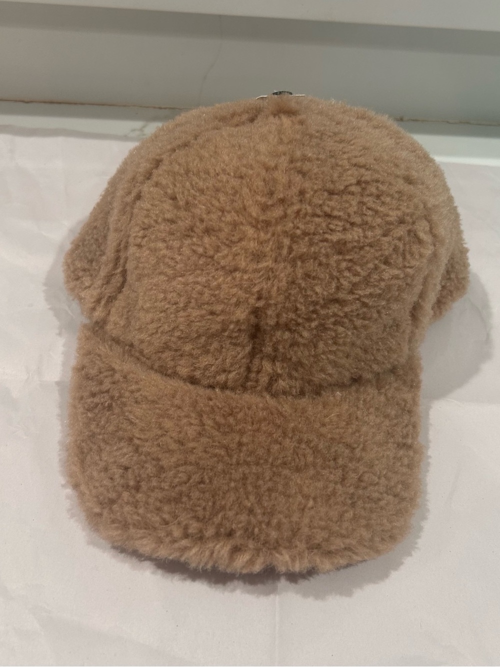 Faux Fur Ball Cap